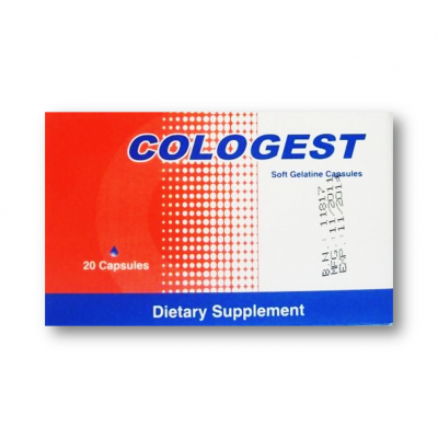 COLOGEST ( PEPPERMINT OIL 100 MG + ANISE OIL 20 MG + OLIVE OIL 250 MG ) 20 CAPSULES